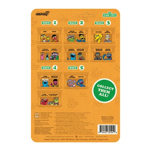 Sesame Street Grover 3 3/4-Inch ReAction Figure