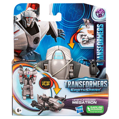 Transformers Earthspark 1 Step Flip Megatron