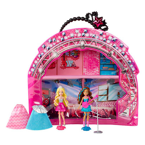 De gasten Makkelijk in de omgang Schots Barbie Rock 'n Royals Mini-Doll Set - Entertainment Earth