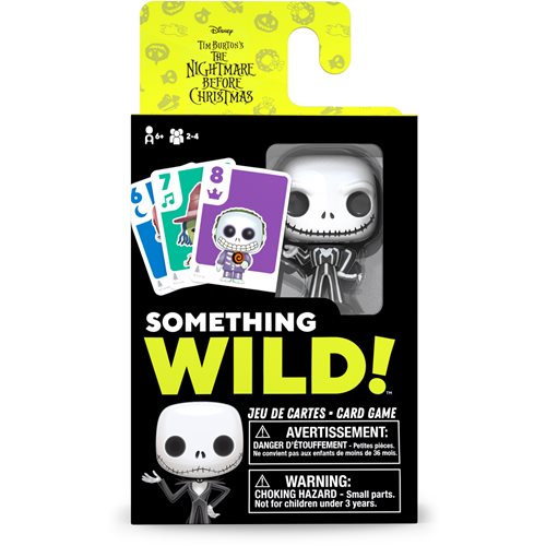 Nightmare Before Christmas Something Wild Pop! Card Game - English / French Edition
