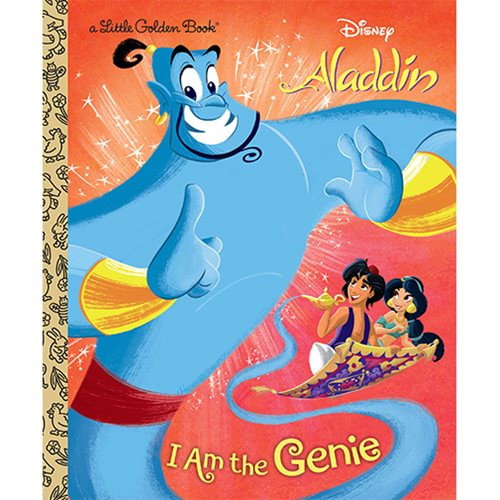 Disney Aladdin I Am the Genie Little Golden Book