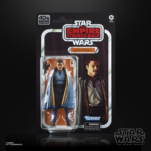 Star Wars The Black Series Empire Strikes Back 40th Anniversary 6-Inch Lando Calrissian Action Figur