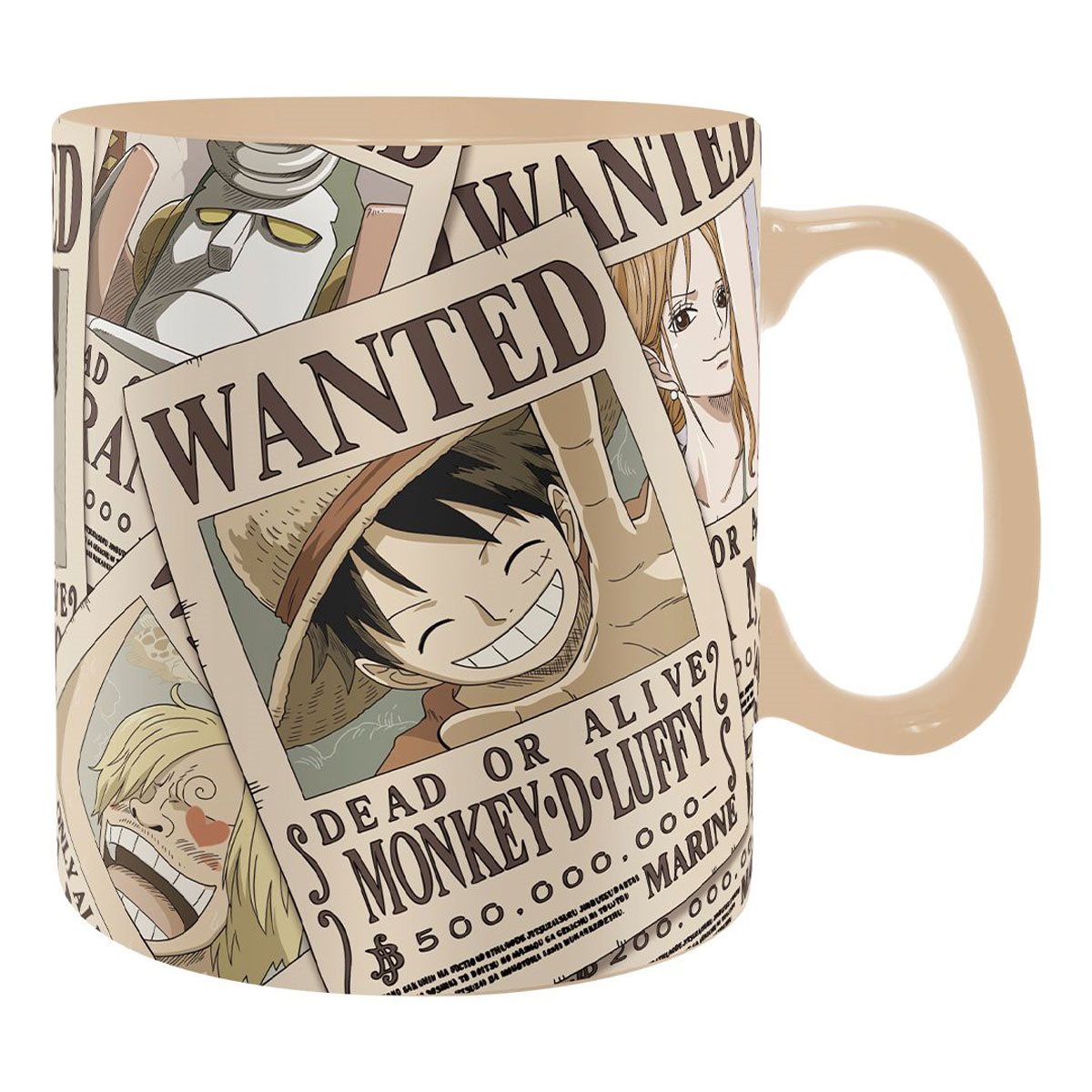 Taza One Piece Wanted