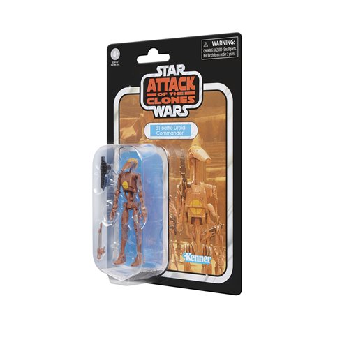 Star Wars The Vintage Collection B1 Battle Droid Commander 3 3/4-Inch Action Figure