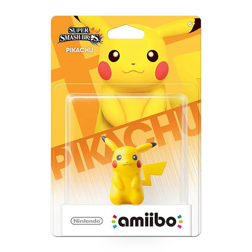 Nintendo Amiibo Pokemon Pikachu Wii U Mini-Figure