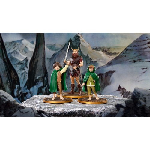 The Lord of the Rings Animated Film PVC Wave 2 Figures Set of 3