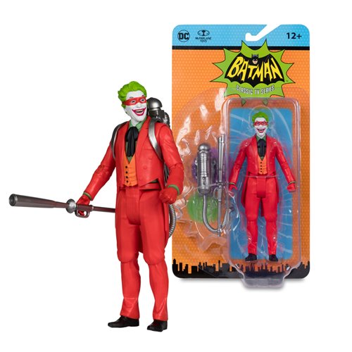 DC Retro Wave 11 Batman 1966 Joker with Mask Classic TV Series  6-Inch Scale Action Figure
