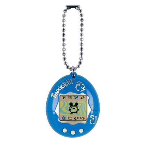 Tamagotchi Classic Blue with Silver Electronic Game