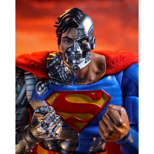 DC Multiverse McFarlane Vault Collection Wave 2 Cyborg Superman 7-Inch Scale Action Figure