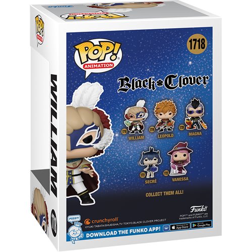 Black Clover William Funko Pop! Vinyl Figure