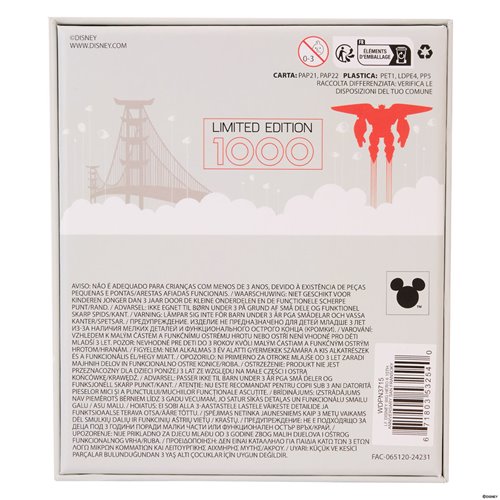Big Hero 6 10th Anniversary San Fransokyo Sliding 3-Inch Collector Box Pin