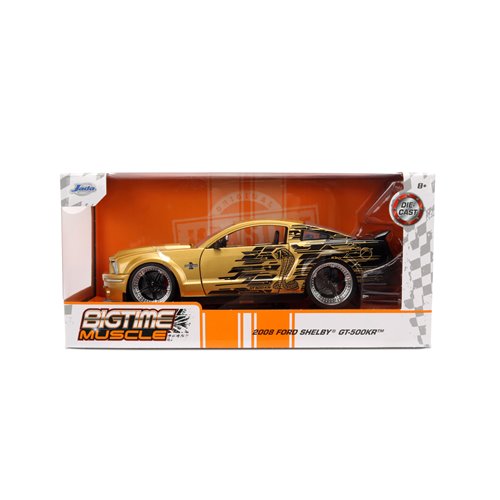 Bigtime Muscle 2008 Ford Shelby GT-500KR 1:24 Scale Die-Cast Metal Vehicle