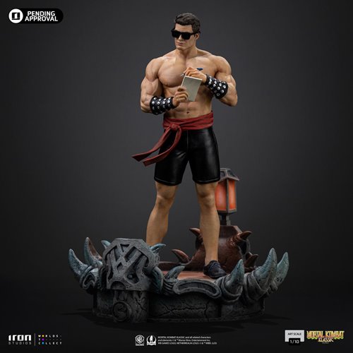 Mortal Kombat Klassic Johnny Cage 1:10 Art Scale Limited Edition Statue