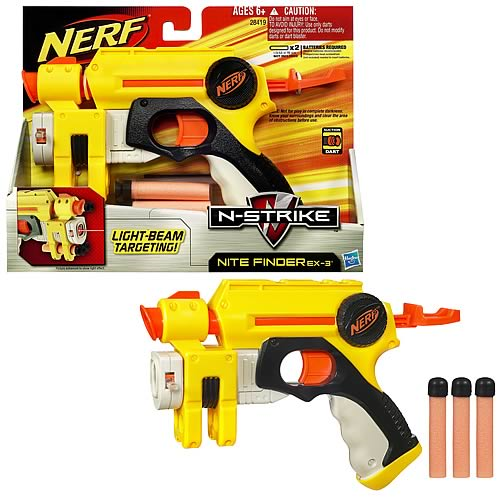 Nerf Nite Finder EX-3 Dart Blaster
