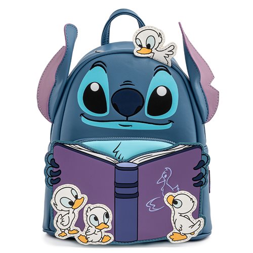 Lilo & Stitch Story Time Stitch with Duckies Mini-Backpack