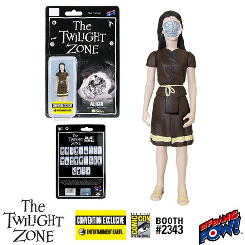 The Twilight Zone The Lonely Alicia 3 3/4-Inch Action Figure In Color Series 4 - Convention Exclusive