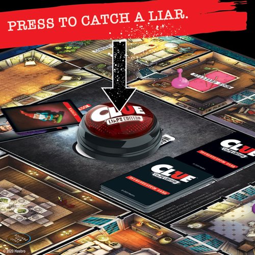 Clue Liar's Edition Board Game