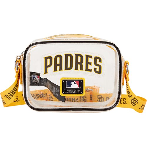 MLB San Diego Padres Clear Crossbody Bag