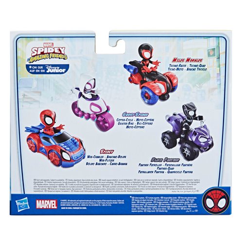 Spider-Man Spidey and His Amazing Friends Spidey Action Figure and Web-Crawler Vehicle