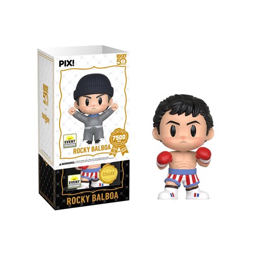 Rocky in Sweatsuit Pix! Vinyl Figure - 2026 Convention Exclusive