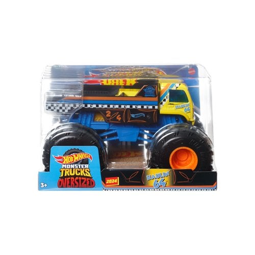 Hot Wheels Monster Trucks 1:24 Scale Vehicle 2024 Mix 12 Case of 4