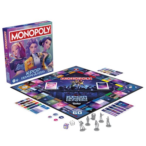 KPop Demon Hunters Monopoly Edition Board Game