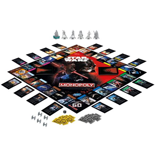 Star Wars Dark Side Edition Monopoly Board Game