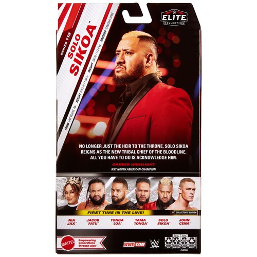 WWE Elite Collection Series 118 Solo Sikoa Action Figure