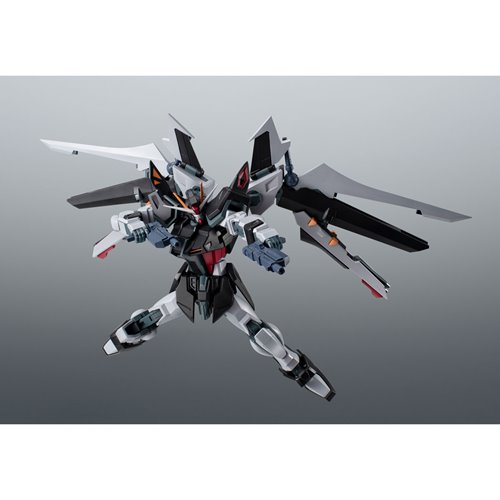 Mobile Suit Gundam Seed Side MS Gat-X105E+Aqm/E-X09S Strike Noir Gundam Version A.N.I.M.E. Robot Spi