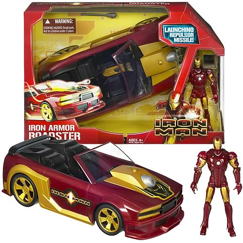 Iron Man Action Sports Car Vehicle