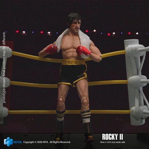Rocky II Rocky Balboa Boxer Version Super Ultimate Series 1:12 Scale Action Figure