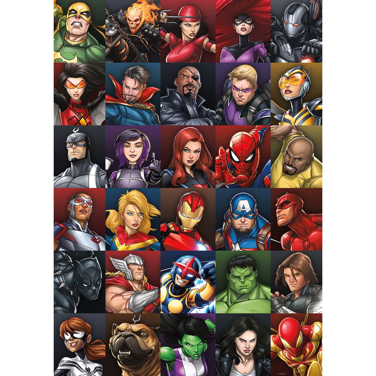 marvel heroes characters