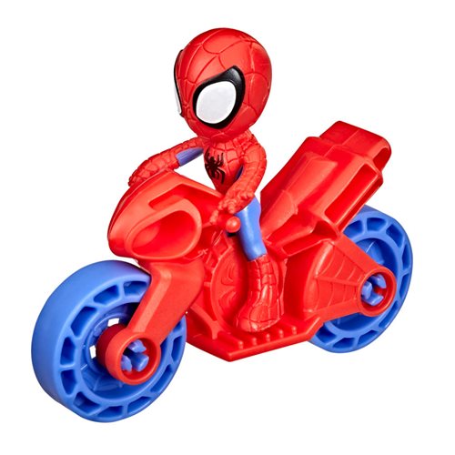 Spidey and His Amazing Friends Figure Motorcycles Wave 1