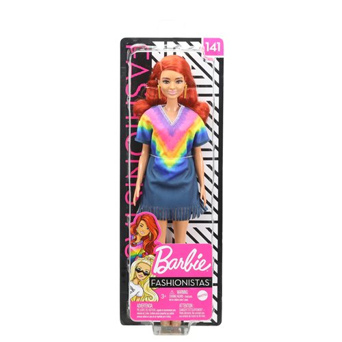 Barbie Fashionistas Doll #141 with Long Red Hair