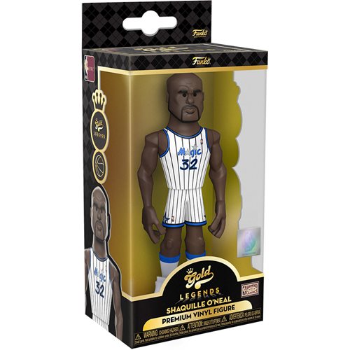 NBA Legends Lakers Shaquille O'Neal 5-Inch Vinyl Gold Figure