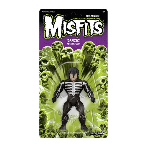 Misfits Vintage Skeleton Shirt Danzig Vintage Action Figure