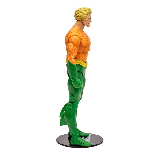 DC Direct Aquaman DC Classic 7-Inch Scale Action Figure with McFarlane Toys Digital Collectible
