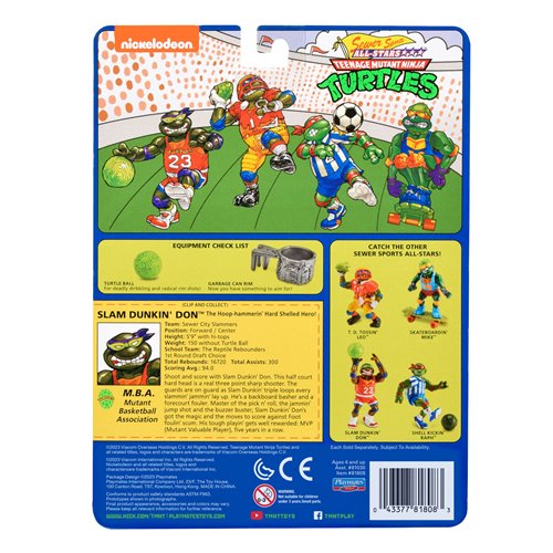 Teenage Mutant Ninja Turtles Original Classic Basic Action Figure Wave 7 Case of 6