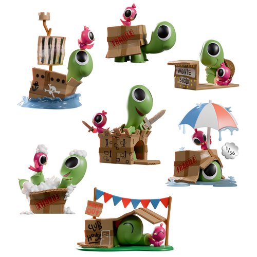 Box Turtle and Bird Series 1 Blind-Box Random Mini-Figure