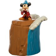 Fantasia Sorcerer Mickey Mouse Sculpted Ceramic Cookie Jar