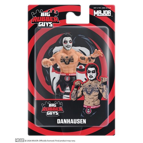 Major Big Rubber Guys Danhausen Posed Figure