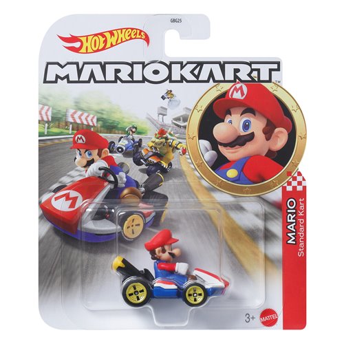 Mario Kart Hot Wheels 2026 Mix 3 Vehicle Case of 8