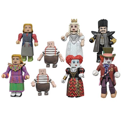 Alice Through Looking Glass Minimates Series 1 2-Pack Case