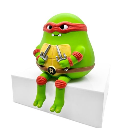 Teenage Mutant Ninja Turtles Sad Salesman Raph Sitting Vinyl Figure