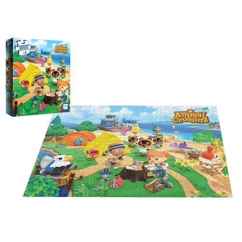 Animal Crossing: New Horizons Welcome to Animal Crossing 1,000-Piece Puzzle