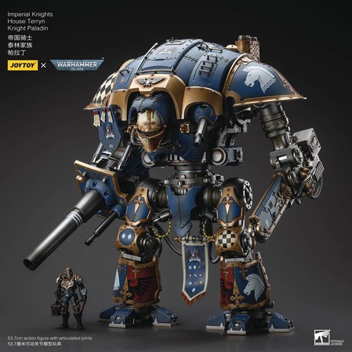Joy Toy Warhammer 40,000 Imperial Knights House Terryn Knight Paladin 1:18 Scale Action Figure