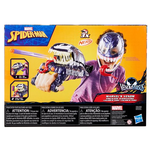 Spider-Man VenomVersus Marvel's Venom Strike Nerf Blaster