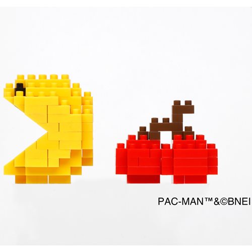 Pac-Man Pac-Man and Cherry Nanoblock Constructible Figure
