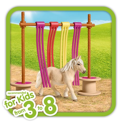 Farm World Pony Curtain Obstacle Playset