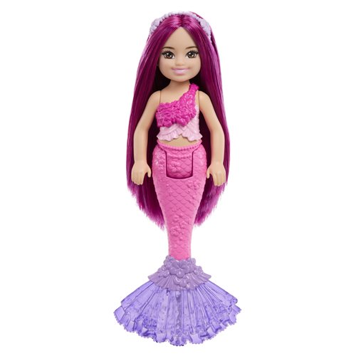 Barbie Chelsea Mermaid Doll with Pink Hair